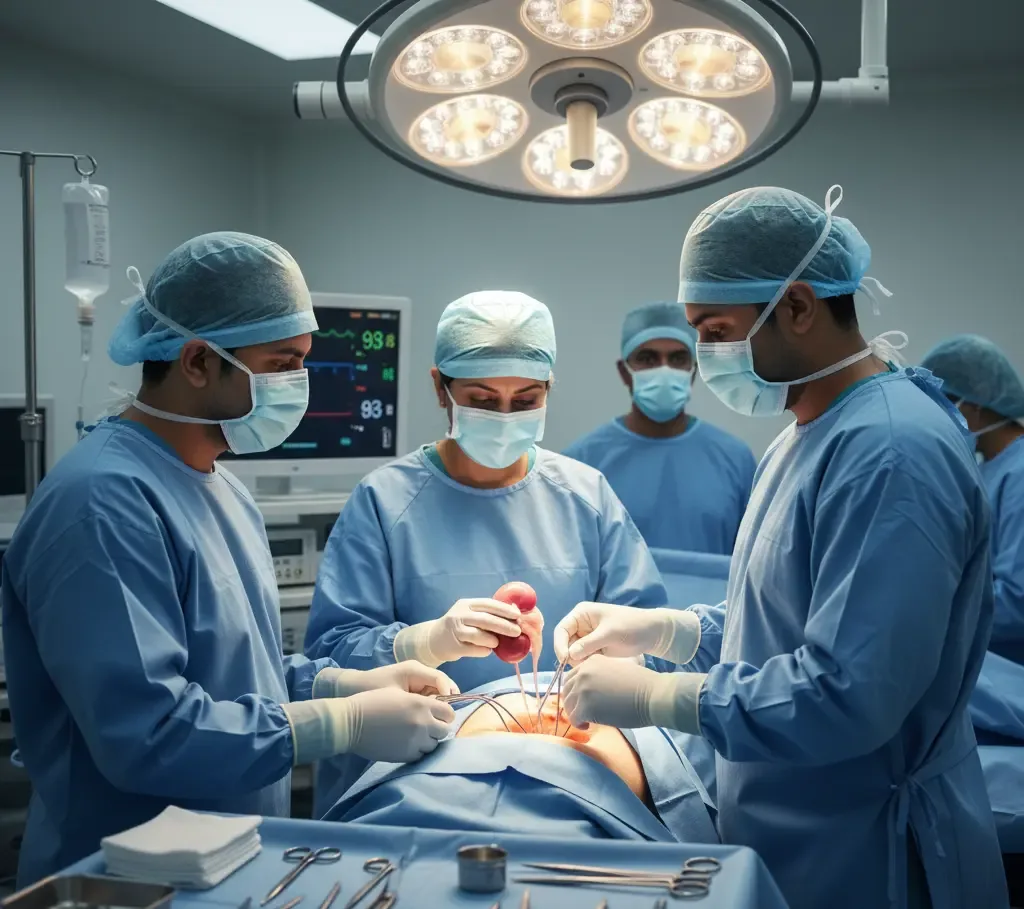Renacare transplant team reviewing a case